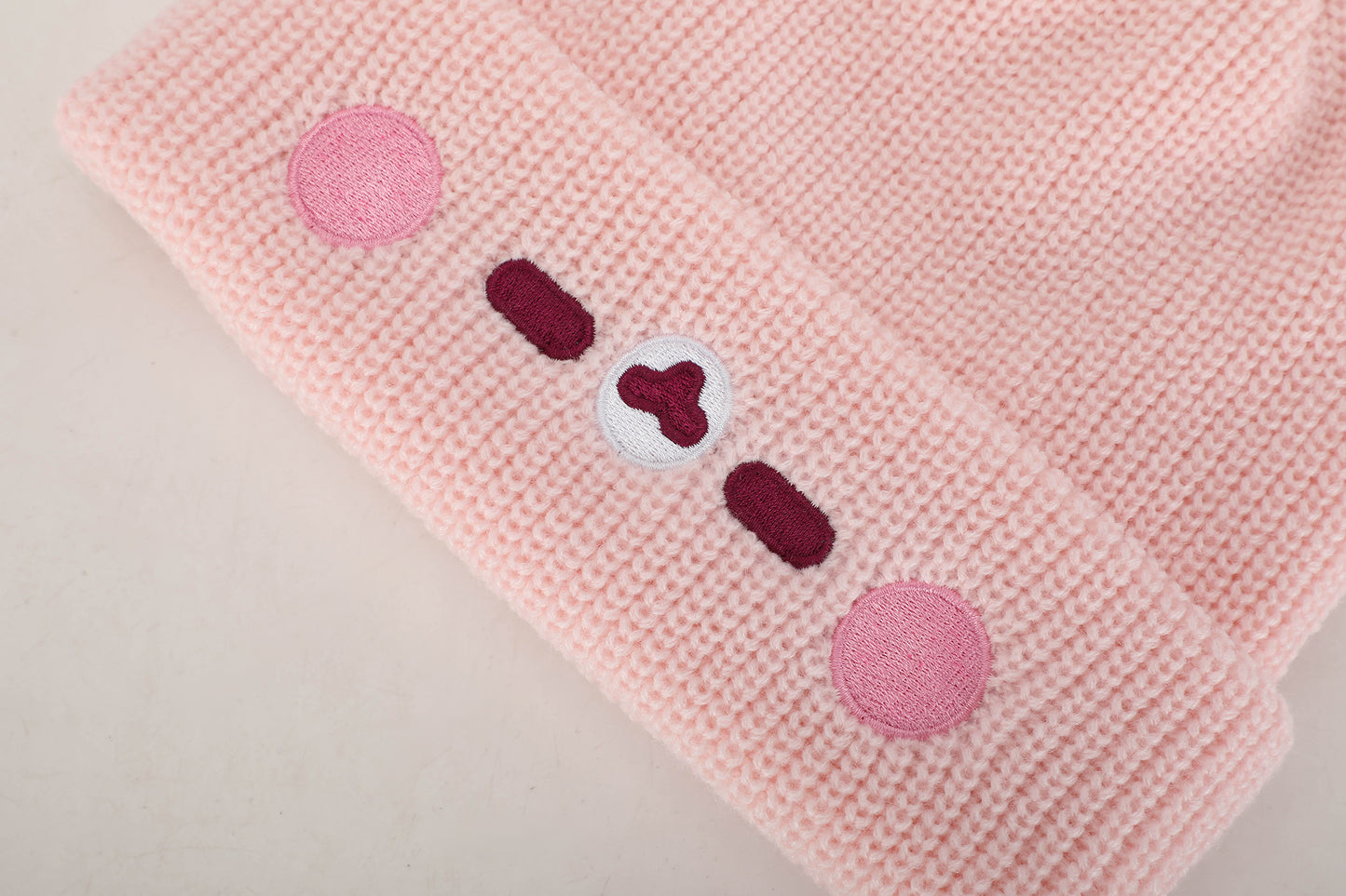 Kawaii Pink Beanie