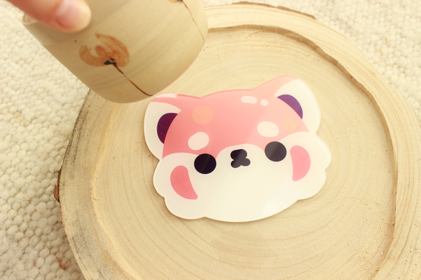 Red Panda Cup Coaster