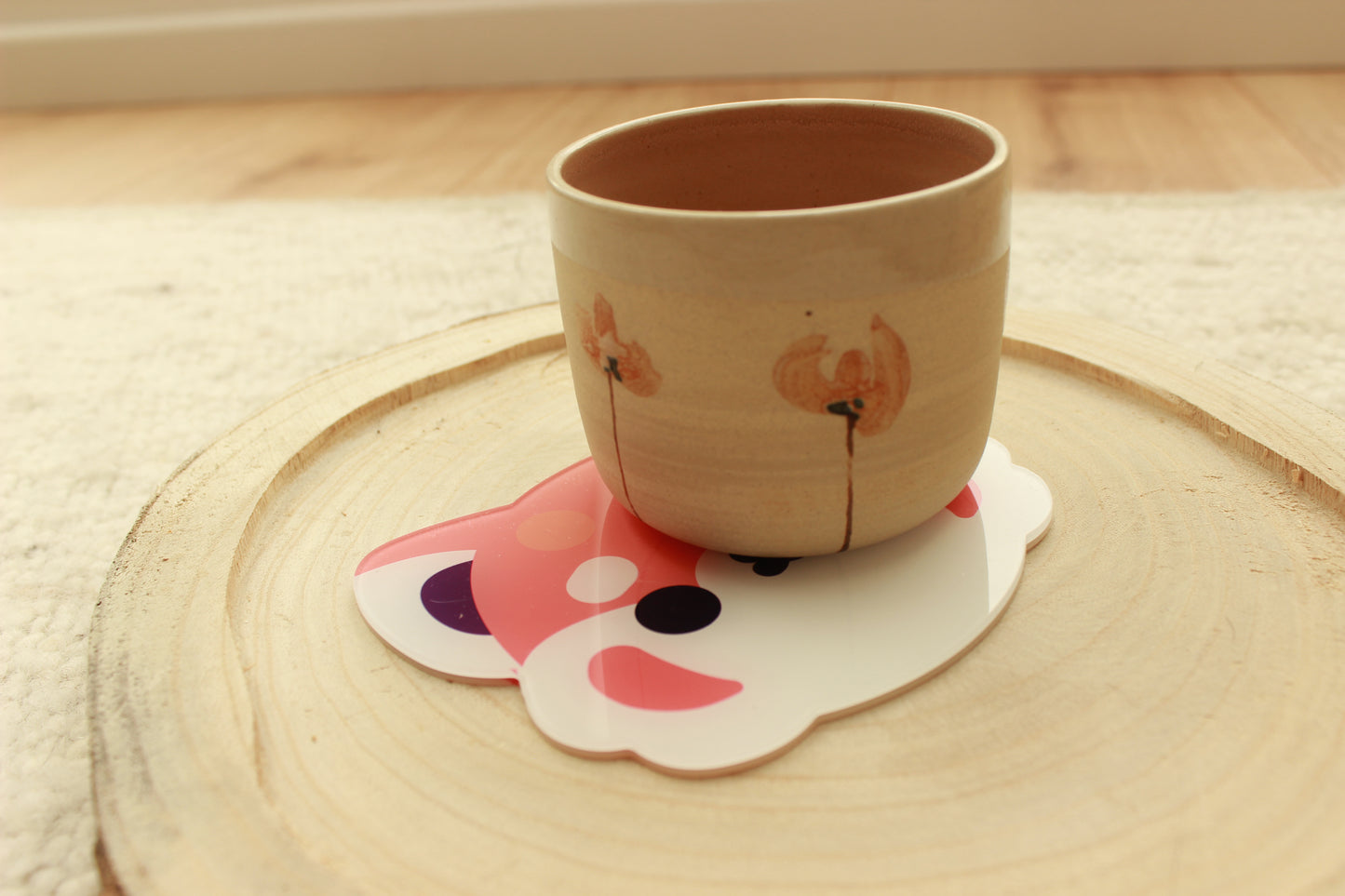 Red Panda Cup Coaster