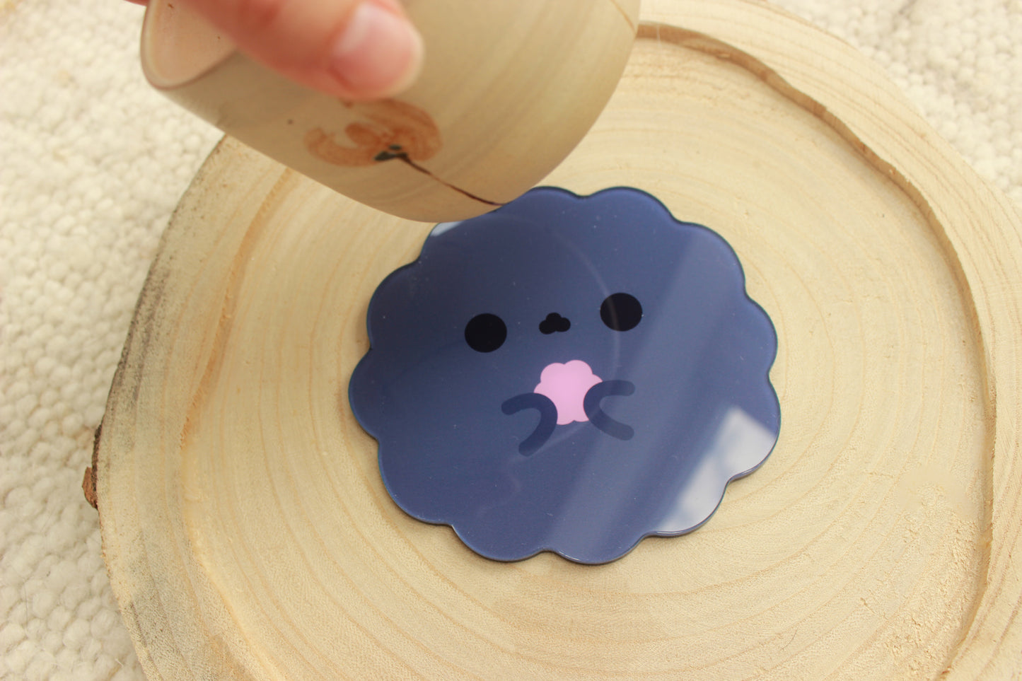 Dust Bunny Cup Coaster