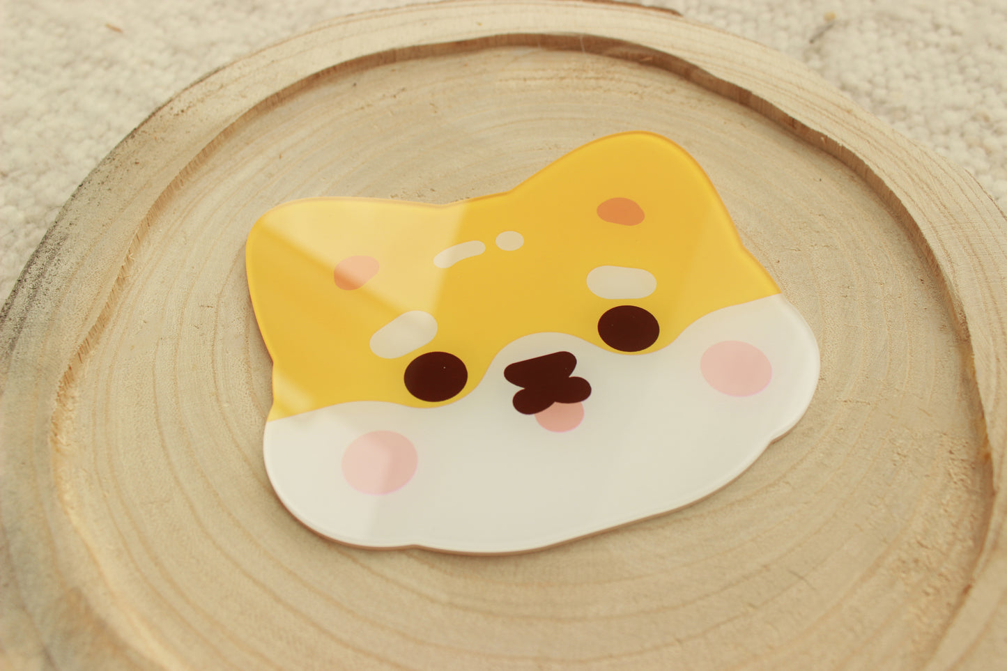 Shiba Inu Cup Coaster