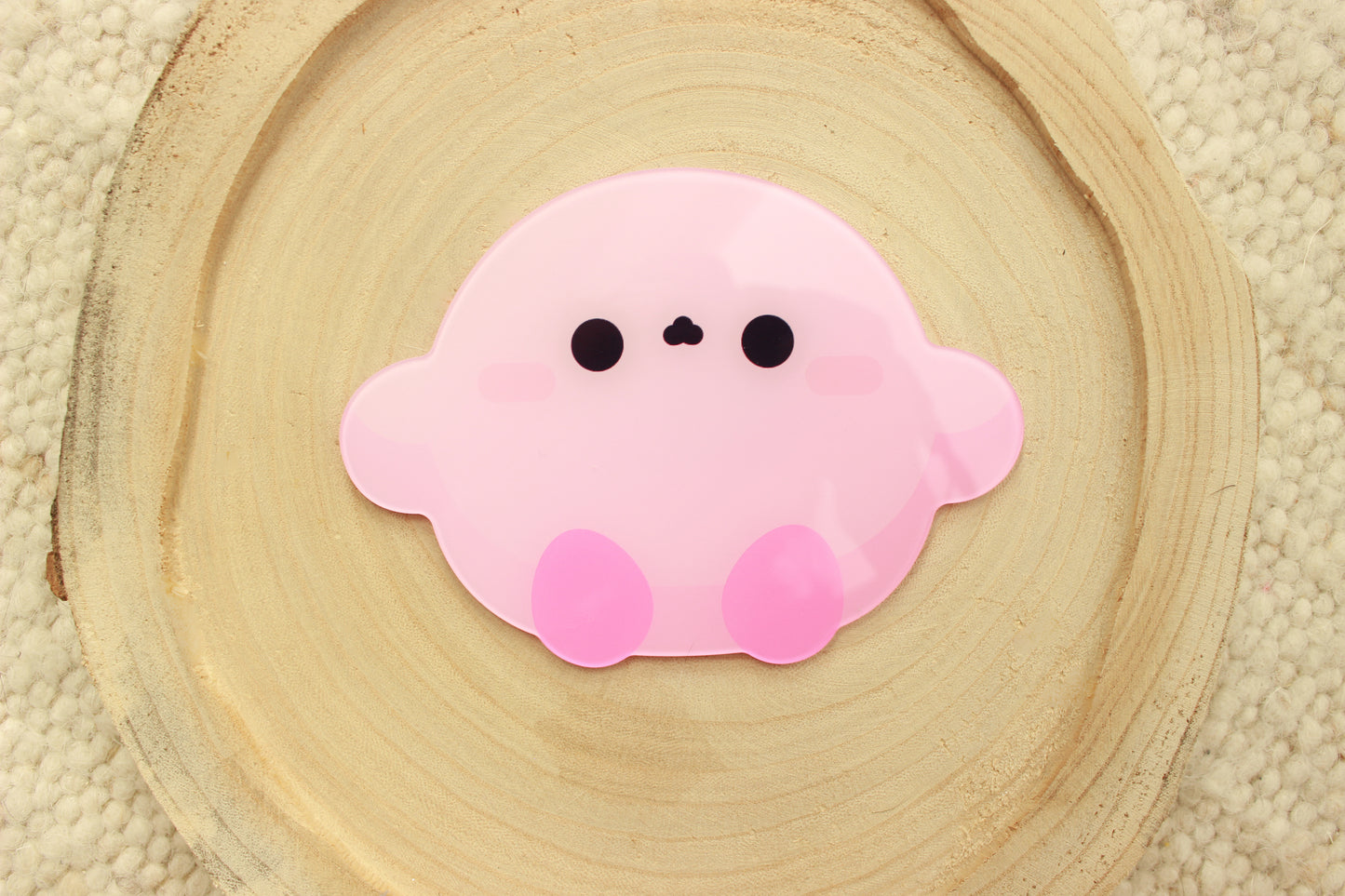 Pink Cup Coaster