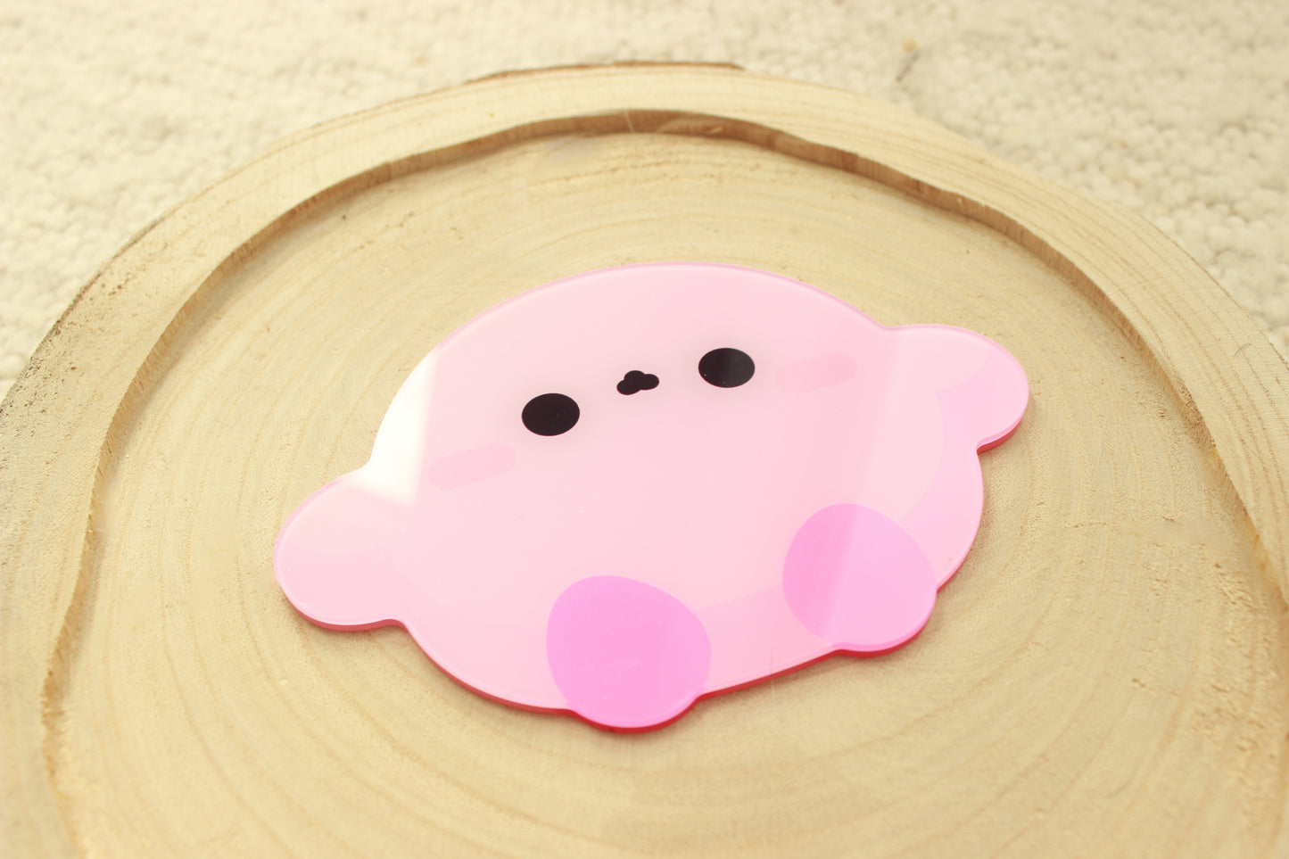 Pink Cup Coaster