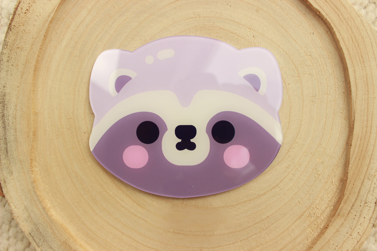 Raccoon Cup Coaster
