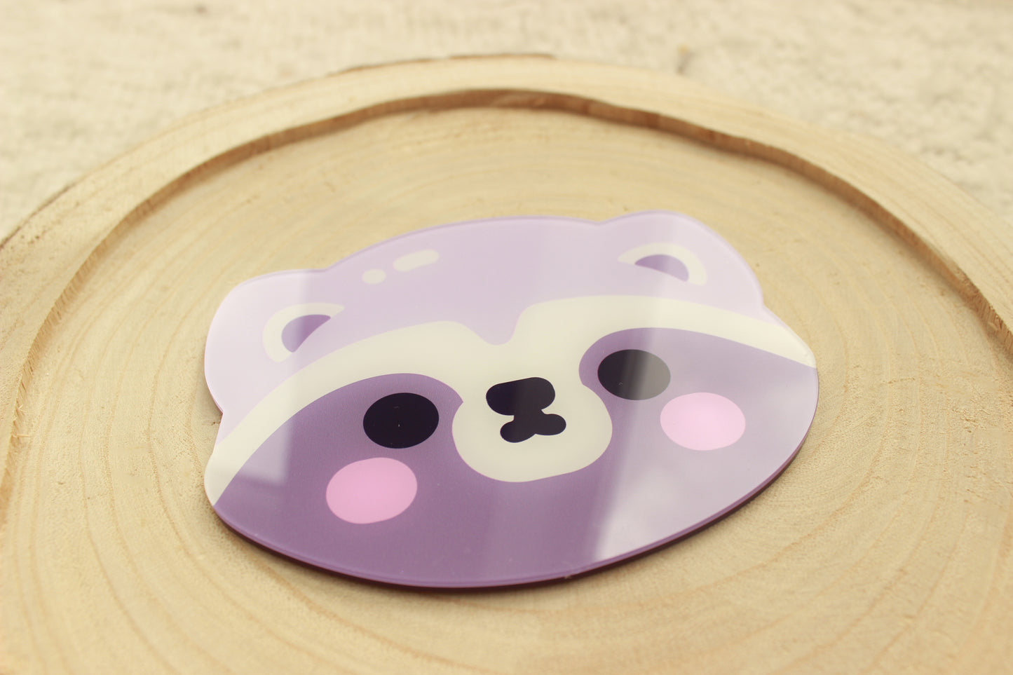 Raccoon Cup Coaster
