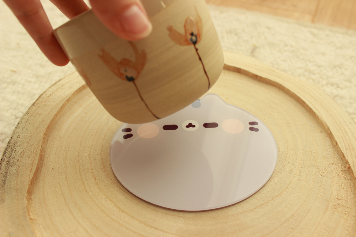 Cat Cup Coaster
