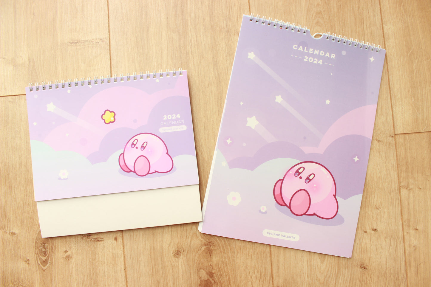 Kirby Wall Calendar 2024