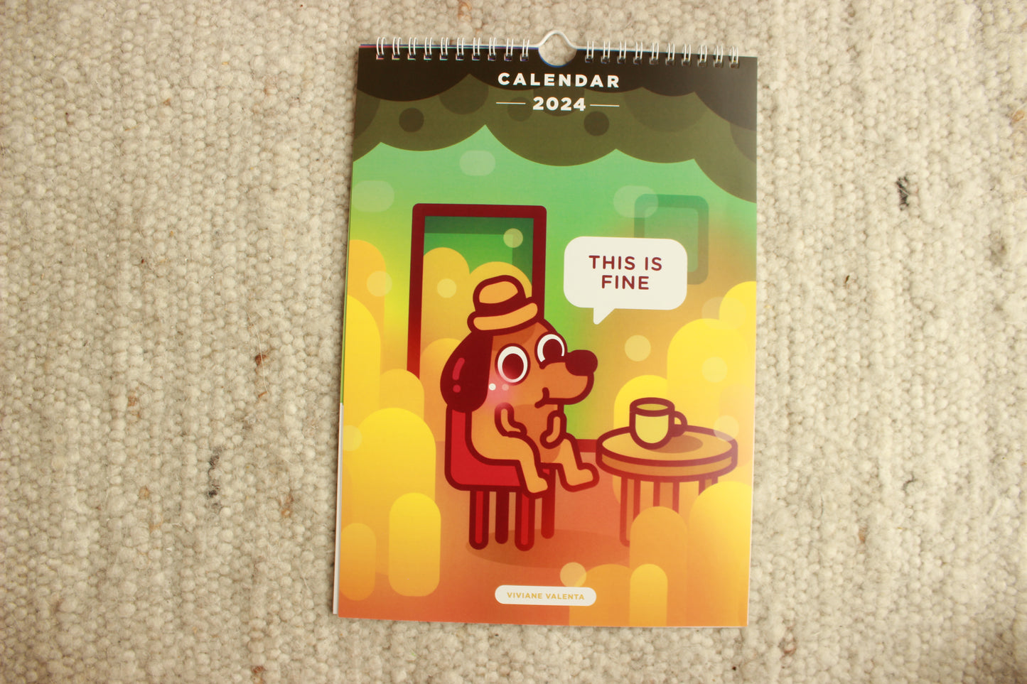 Meme Wall Calendar 2024