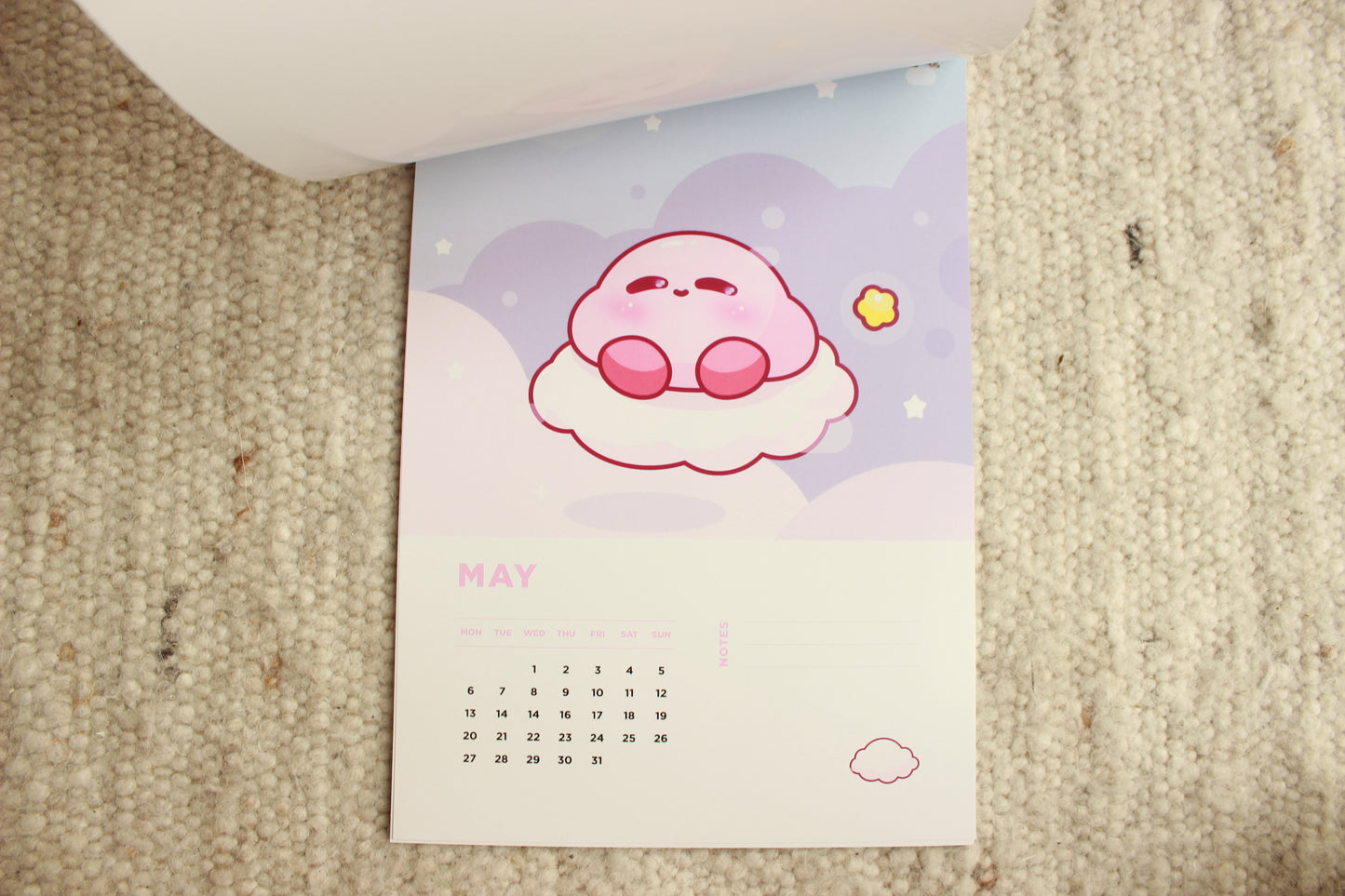 Kirby Wall Calendar 2024