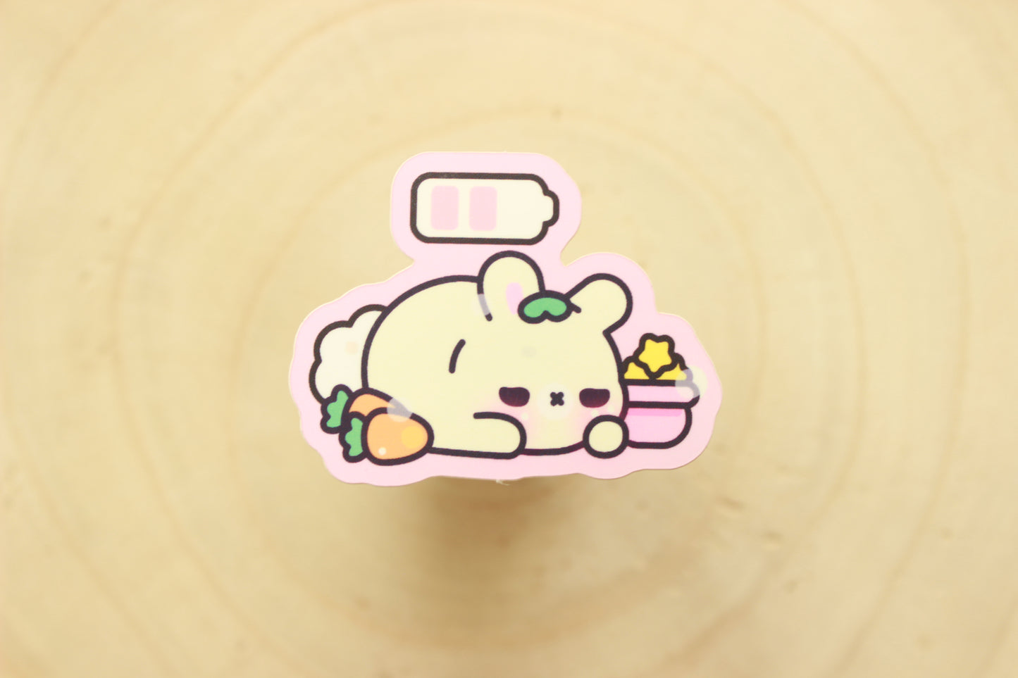 Bunny Charging Sticker