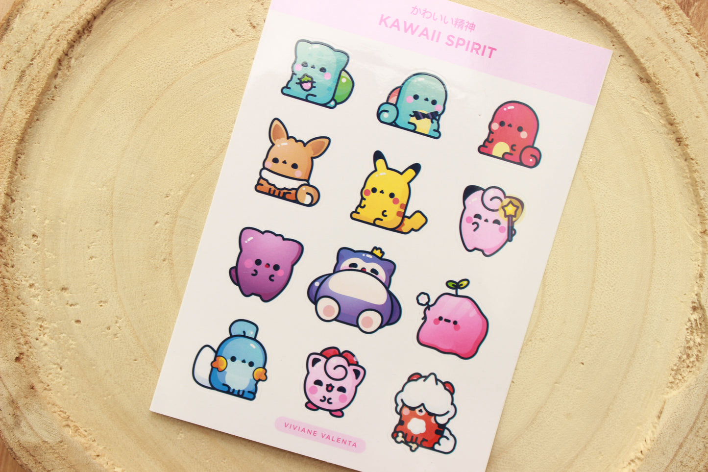 Poke Sticker Sheet