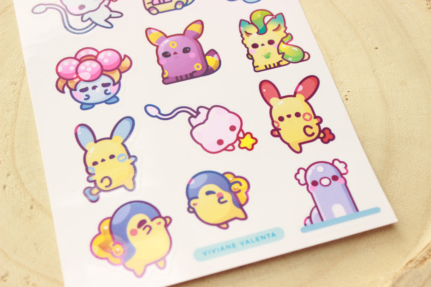 Poke Sticker Sheet
