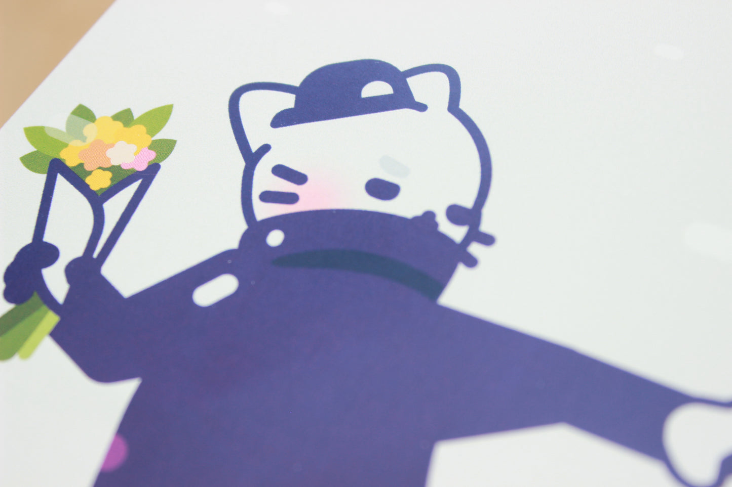 Flower Thrower Print