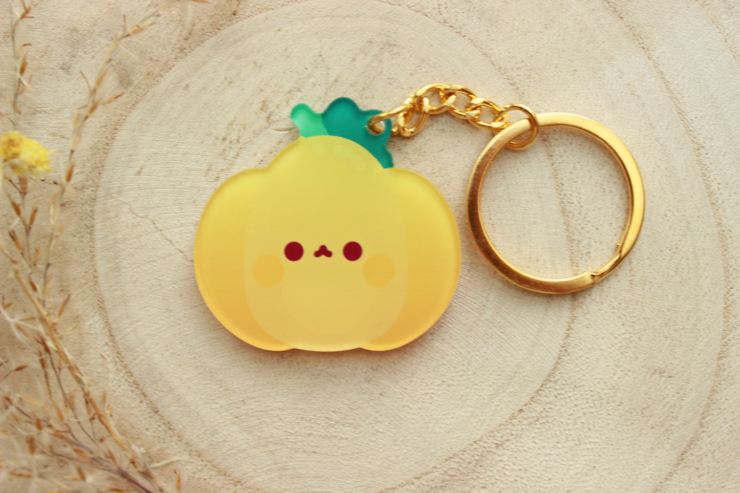 Pumpkin Keychain