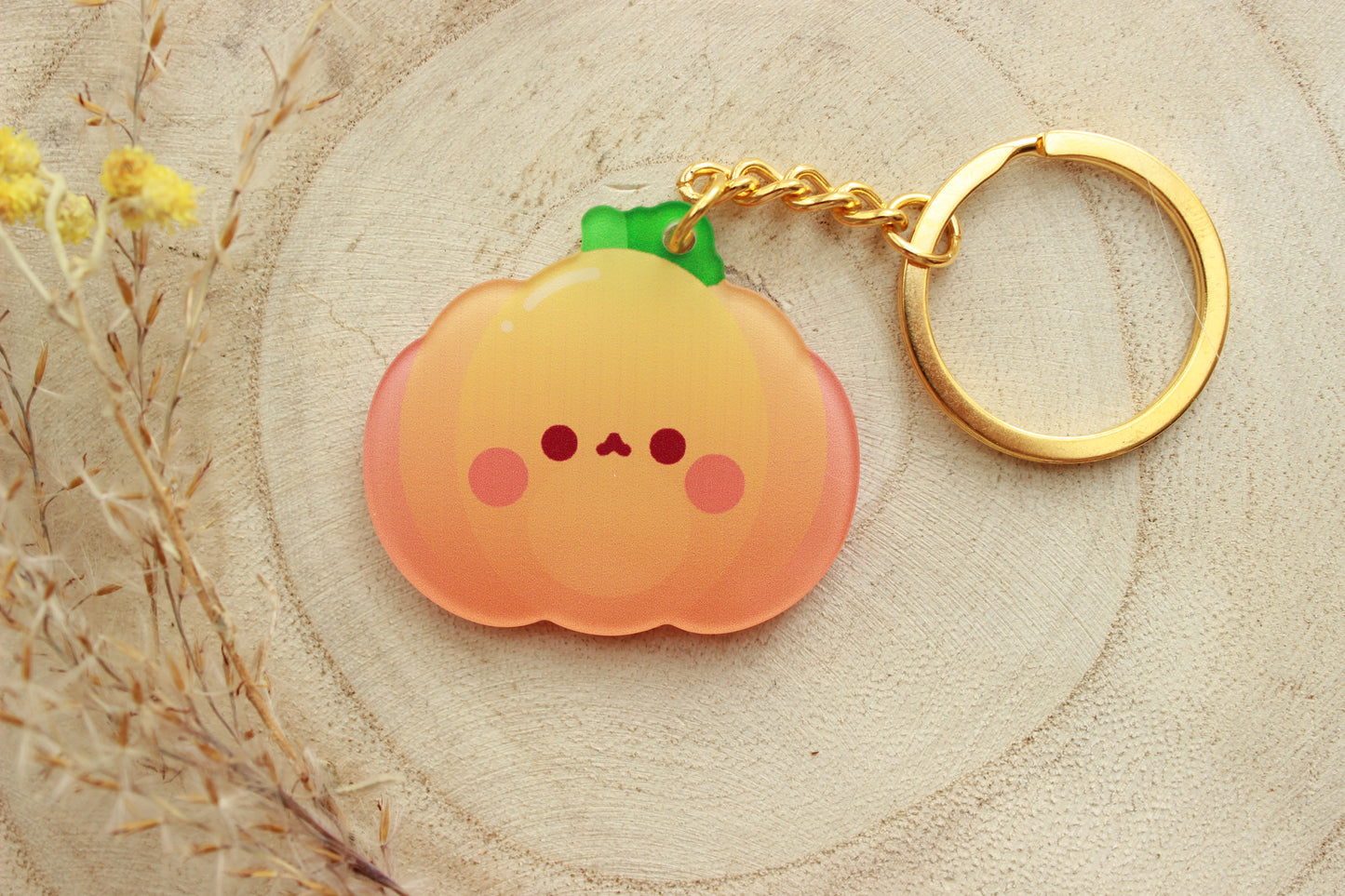 Pumpkin Keychain