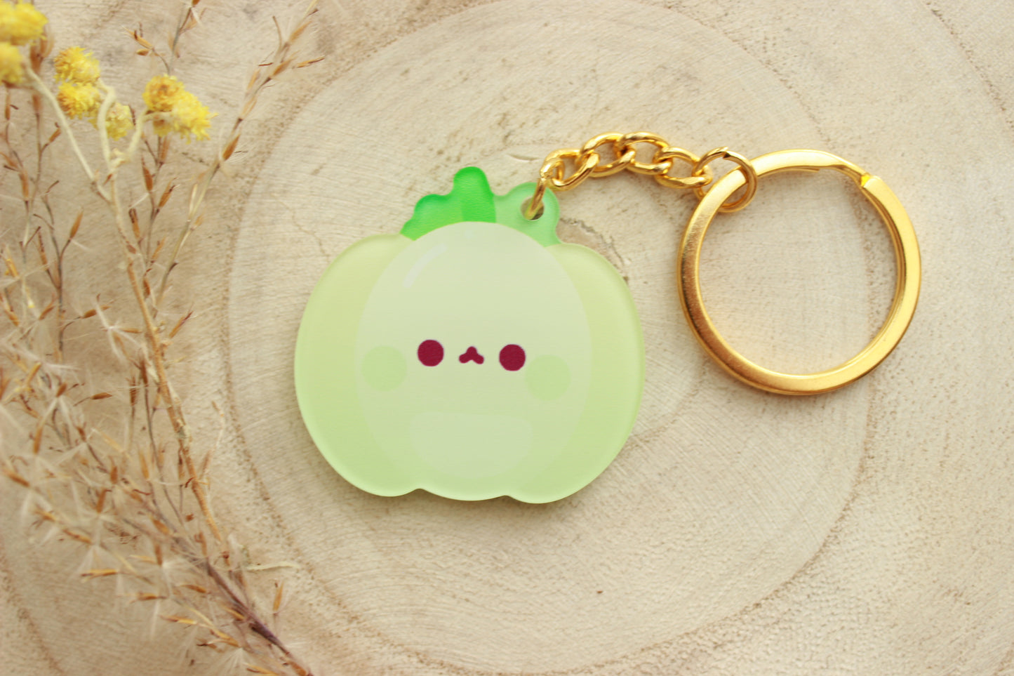 Pumpkin Keychain
