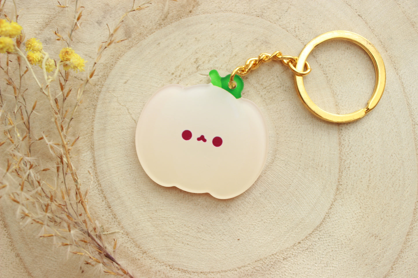 Pumpkin Keychain