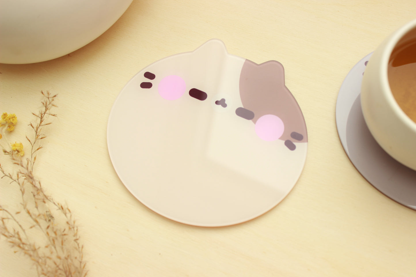Cat Cup Coaster