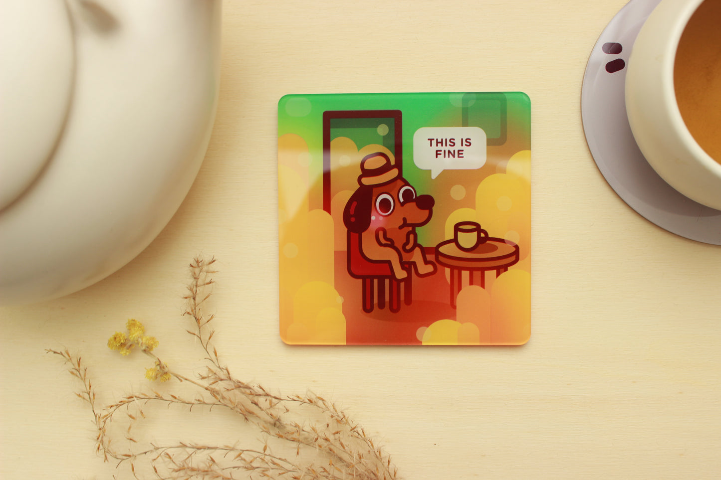 Meme Cup Coaster