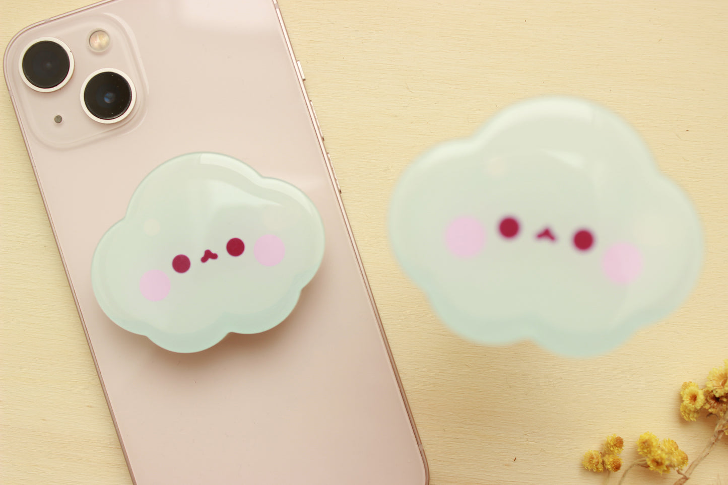Cloud Phone Charm