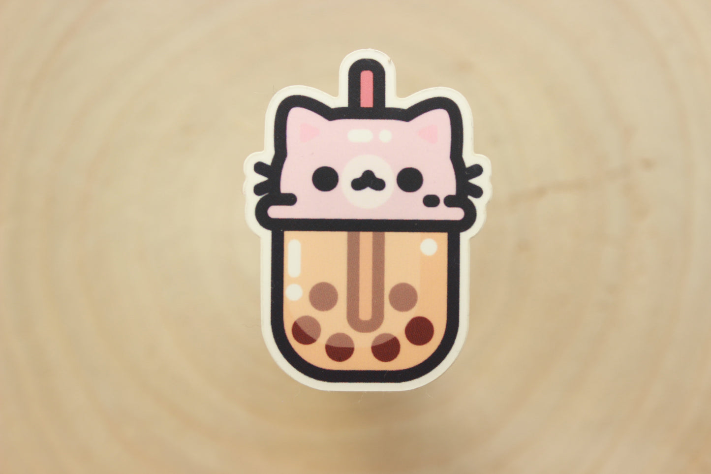 Bubble Tea Neko Sticker