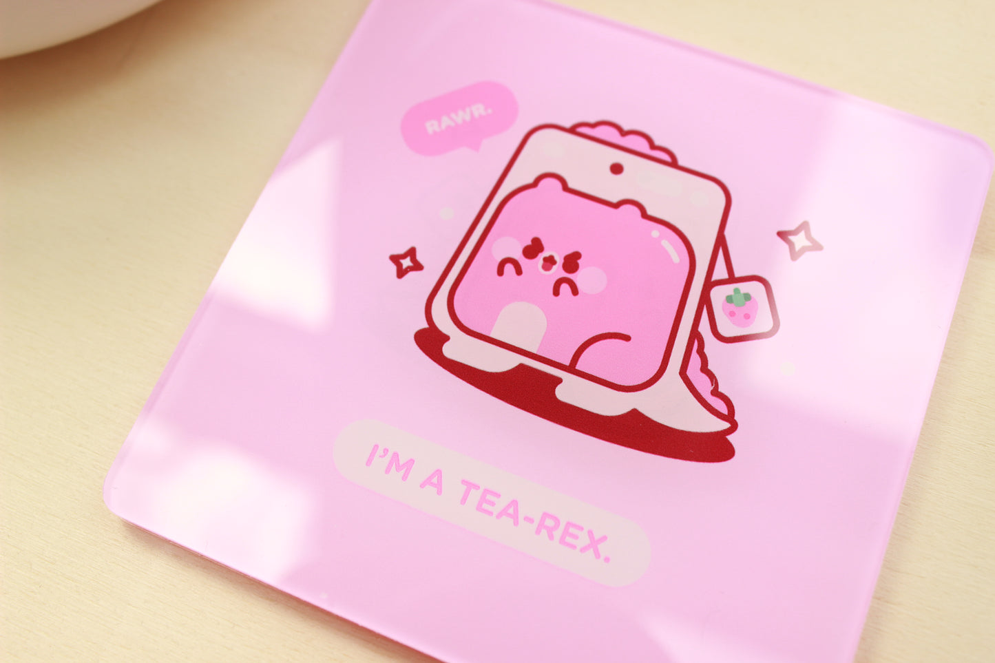 Tea Rex Cup Coaster