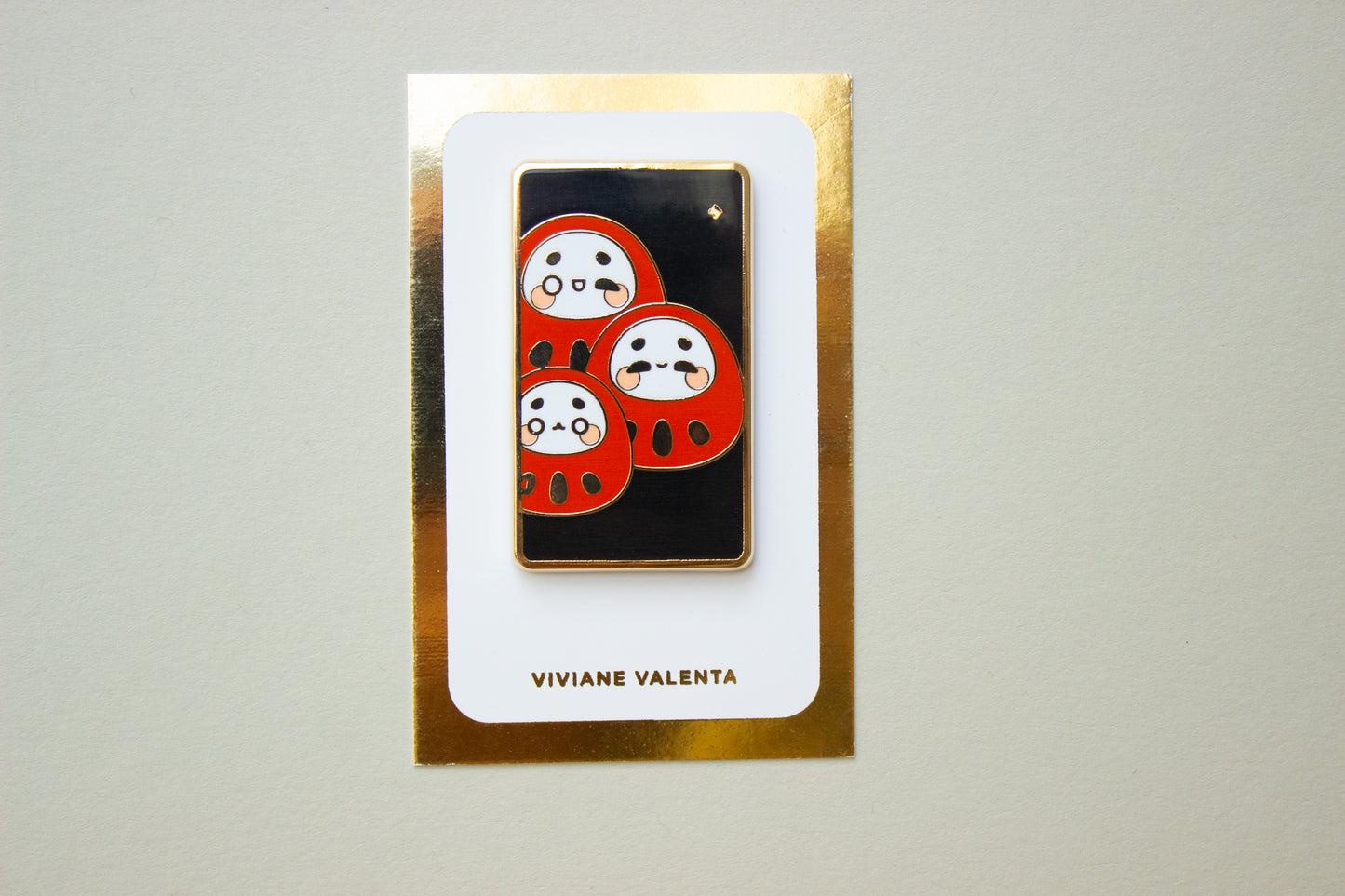 Japanese Daruma Magnet