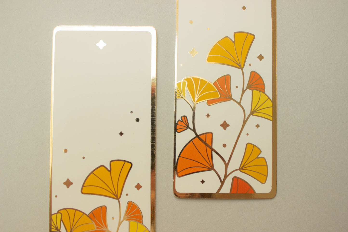 Golden Gingko Bookmark