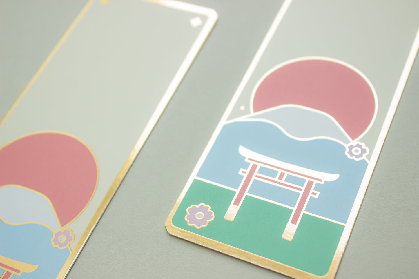 Golden Fujiyama Bookmark