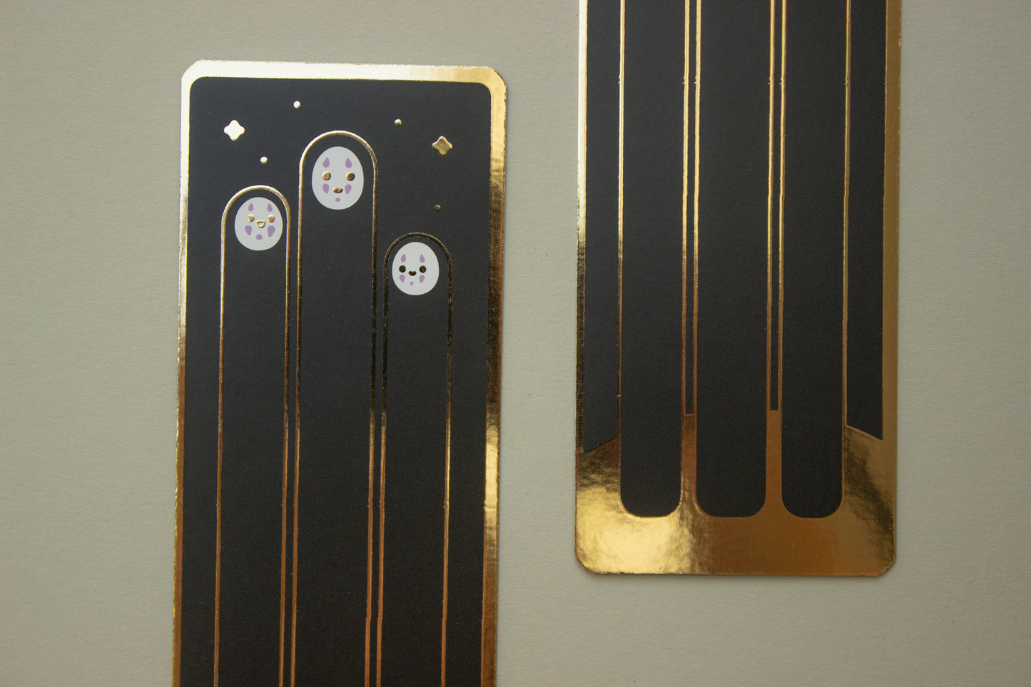 Golden No Face Bookmark