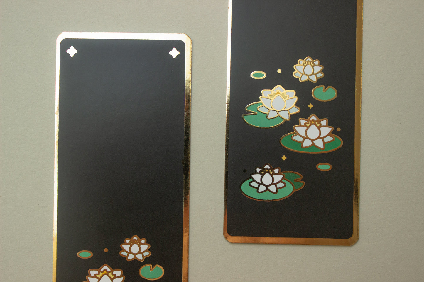 Golden Lotus Bookmark