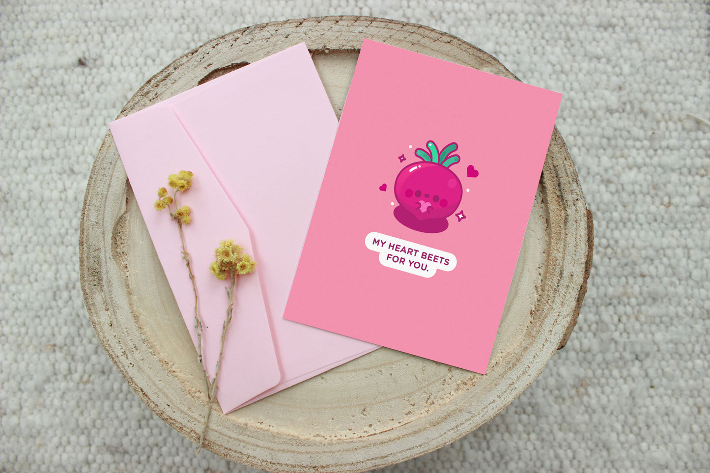 Heart Beets For You Card