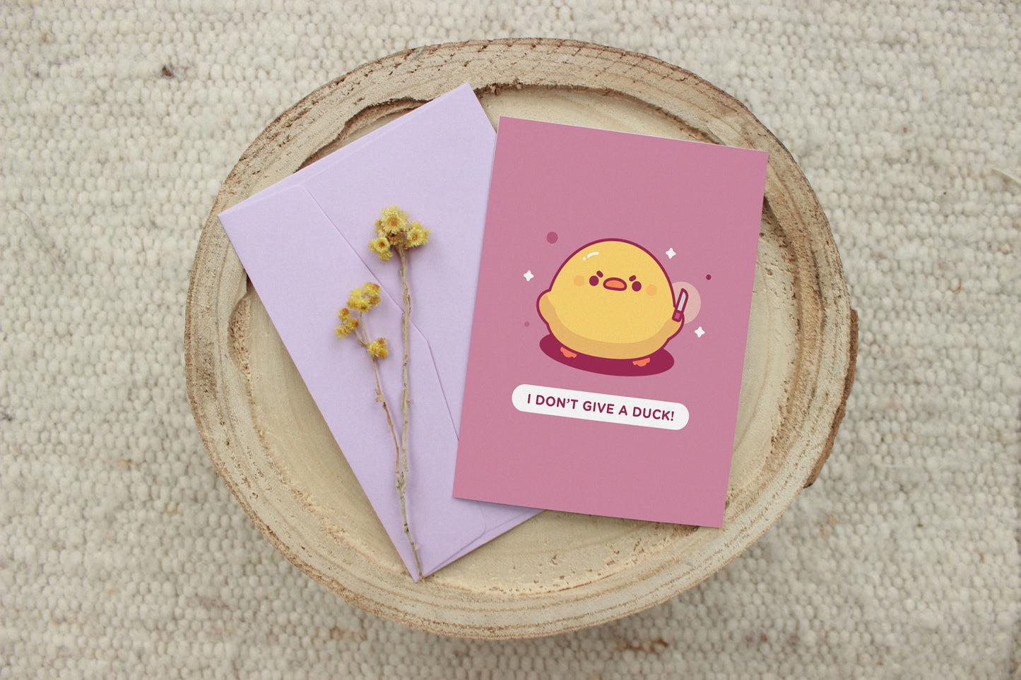 Don't Give A Duck Card