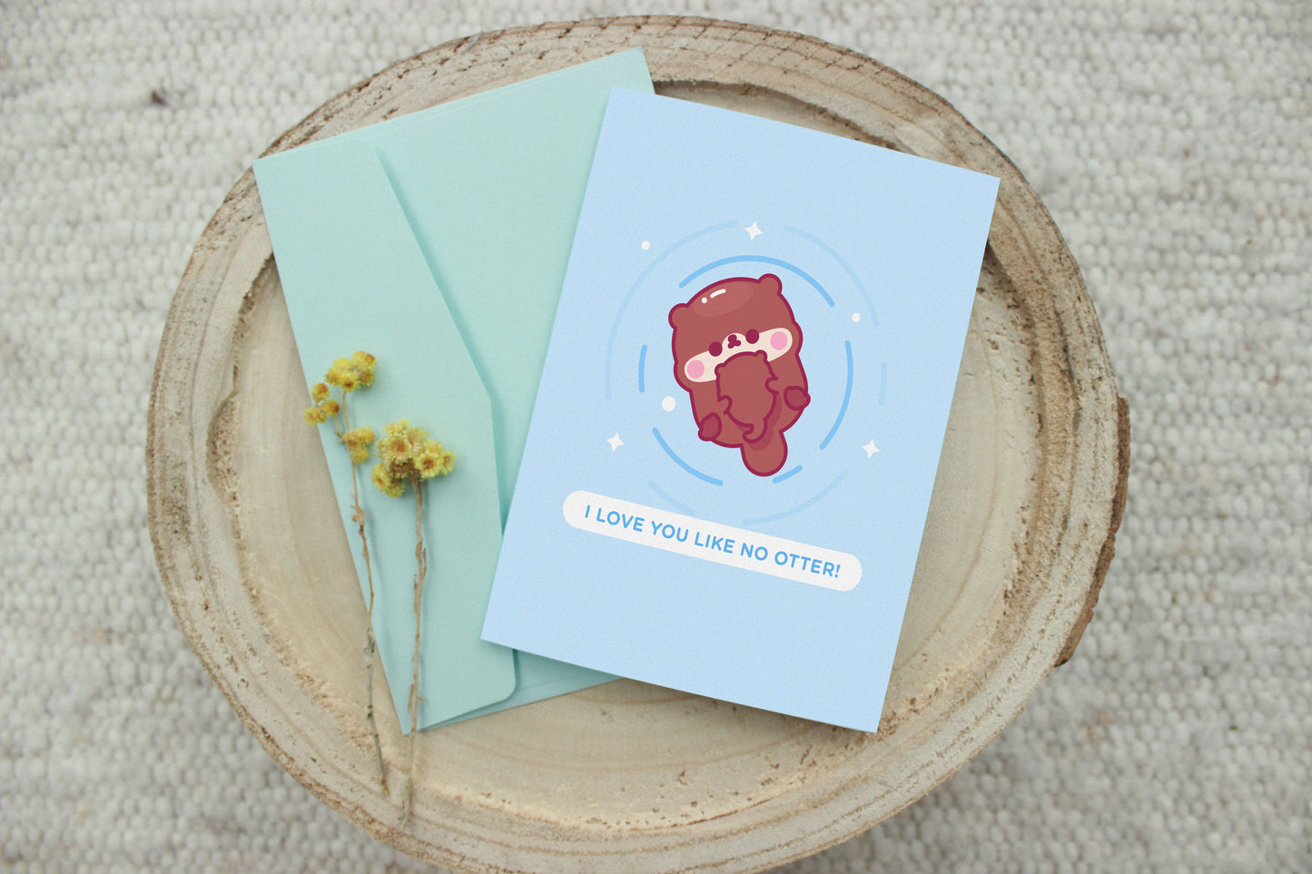 Love You Like No Otter Card