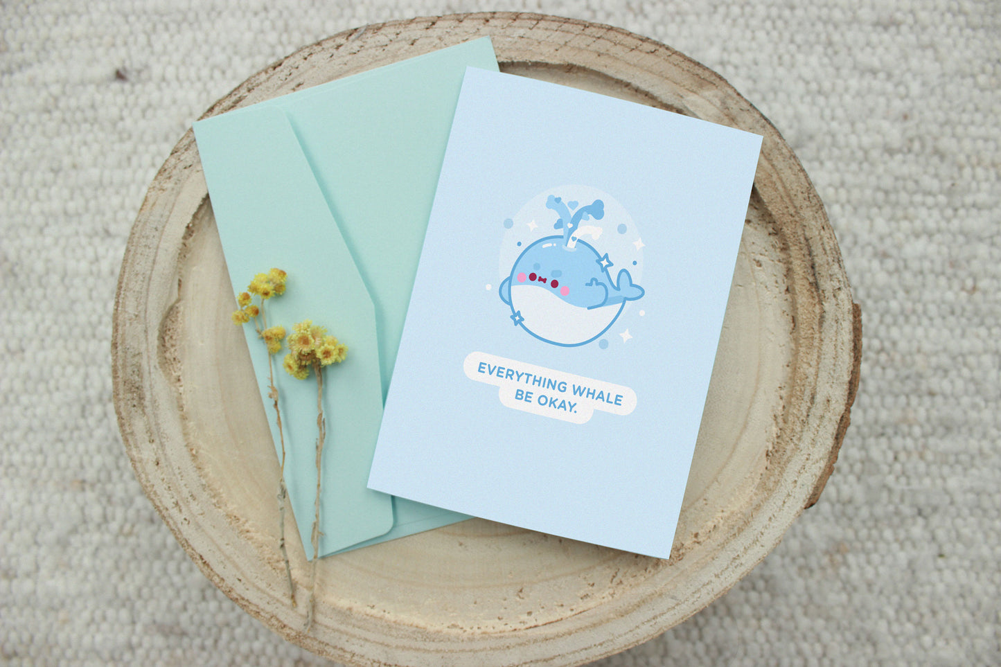 Whale Be Okay Card