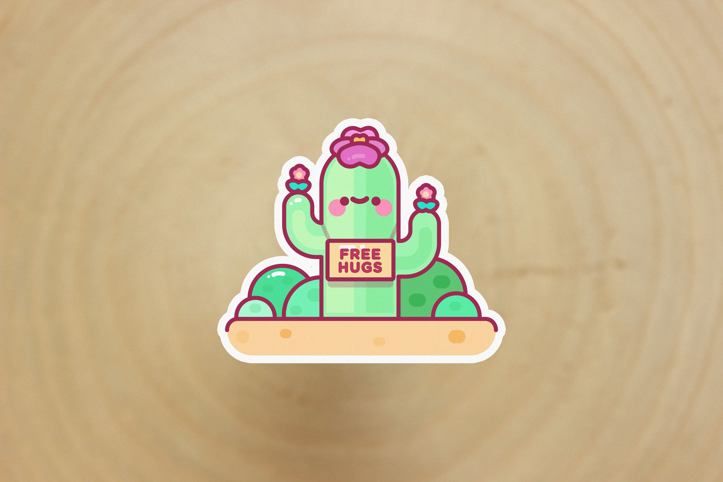 Free Hugs Sticker