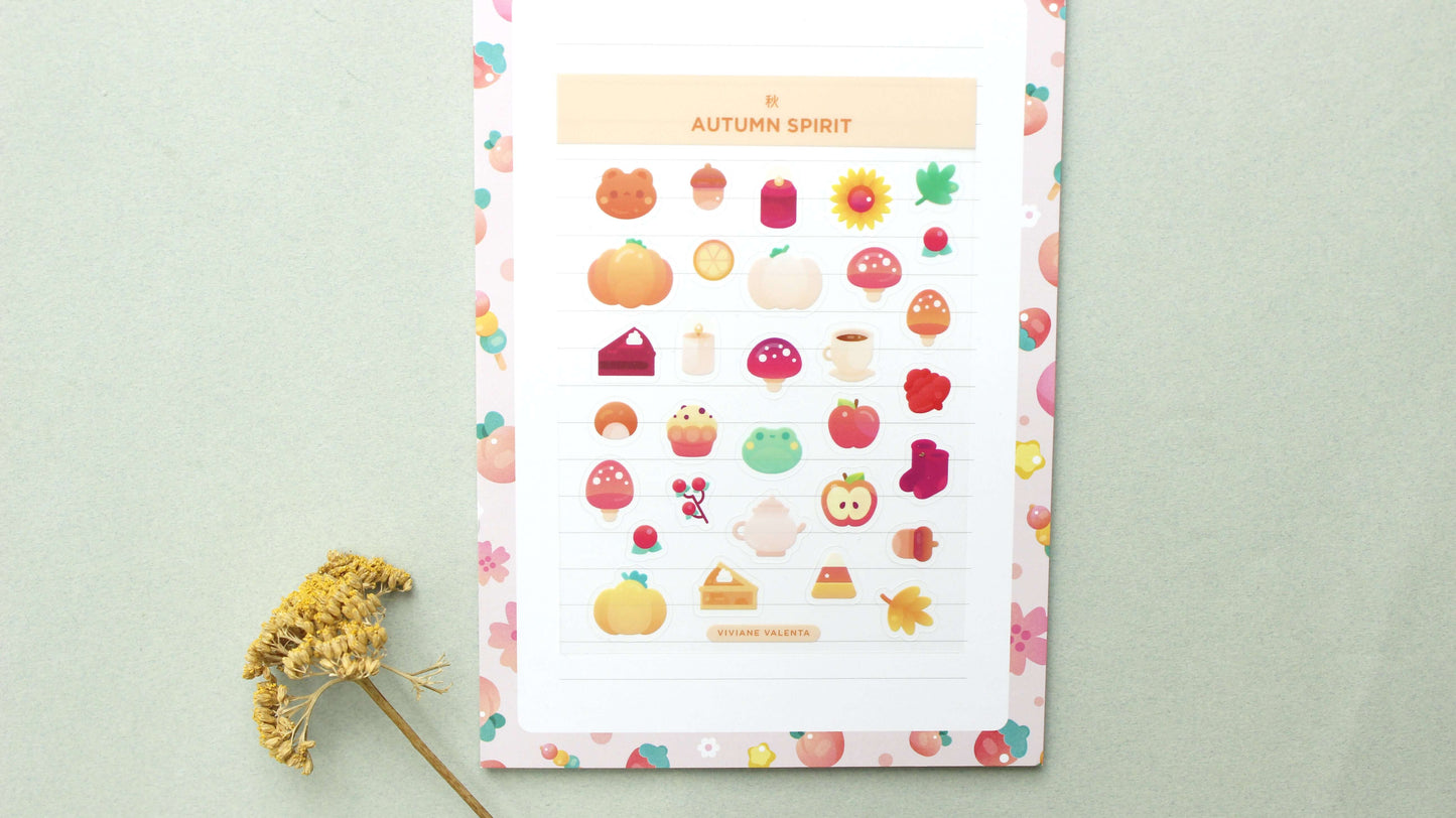 Autumn Sticker Sheet