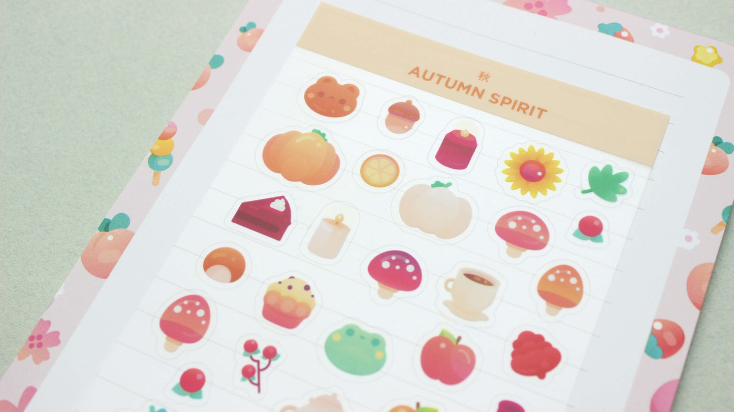 Autumn Sticker Sheet