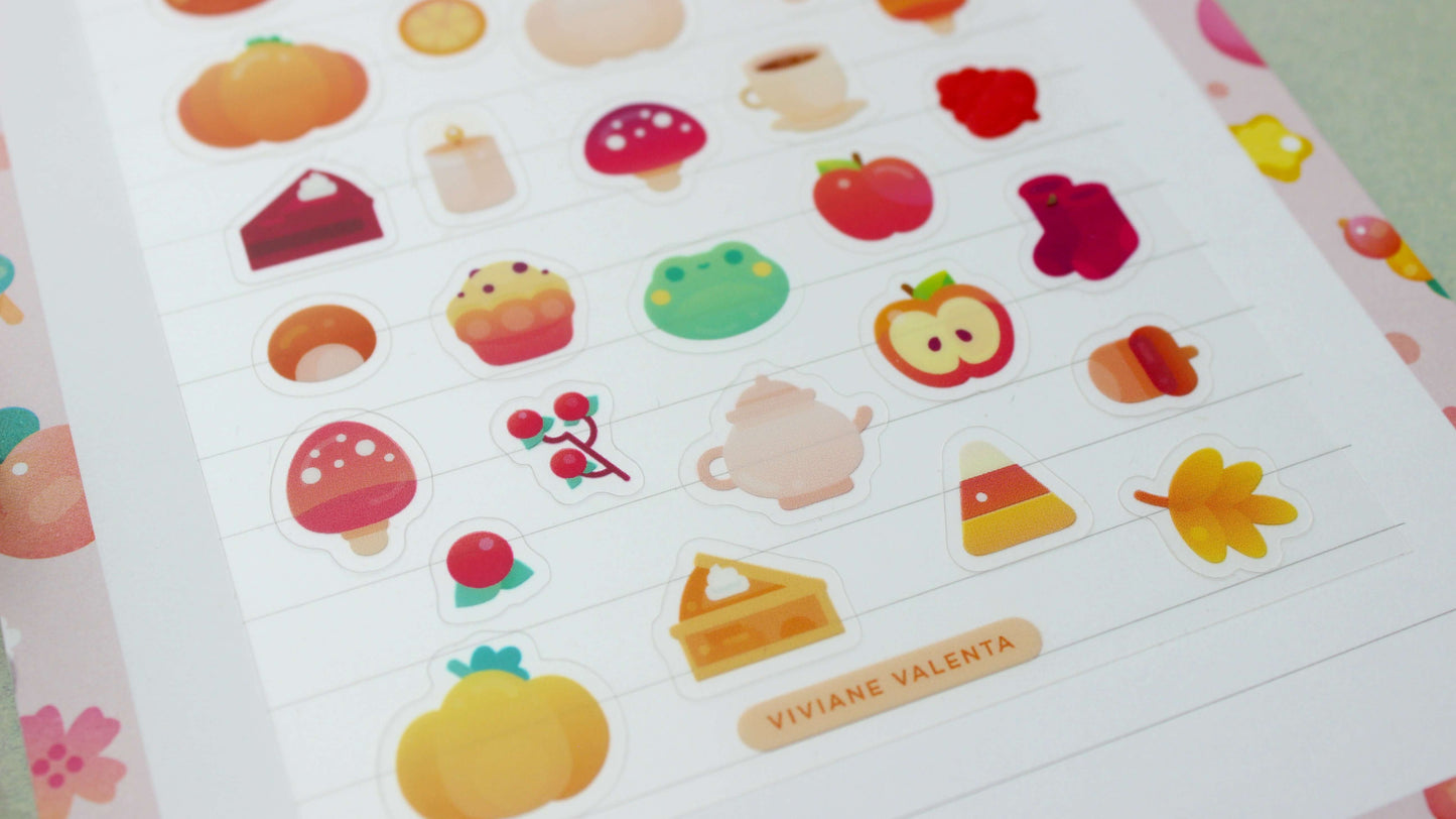 Autumn Sticker Sheet