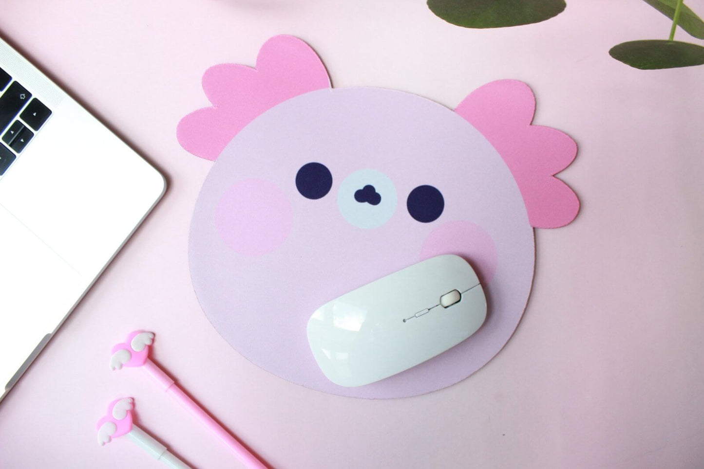 Axolotl Mouse Pad - vivianevalenta