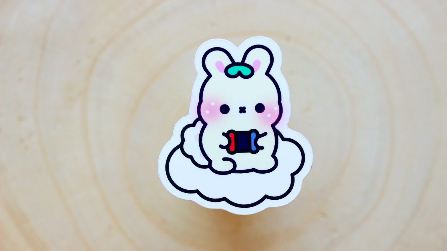 Cloud Bunny Sticker