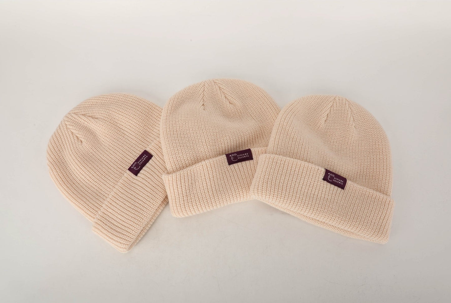 Kawaii Beige Beanie