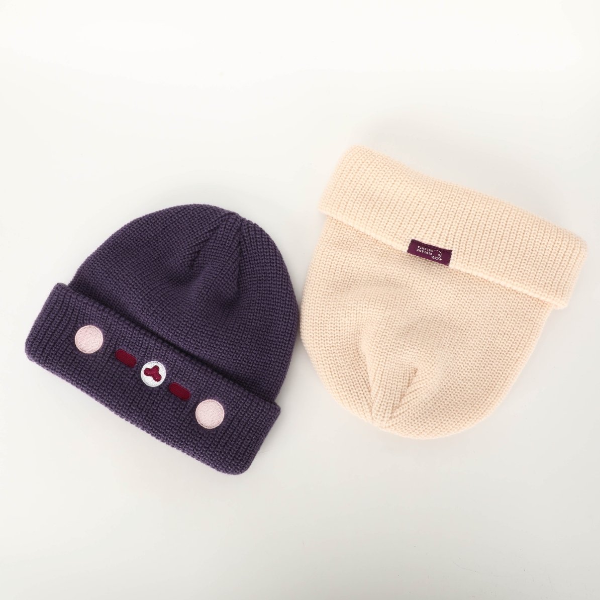 Kawaii Purple Beanie