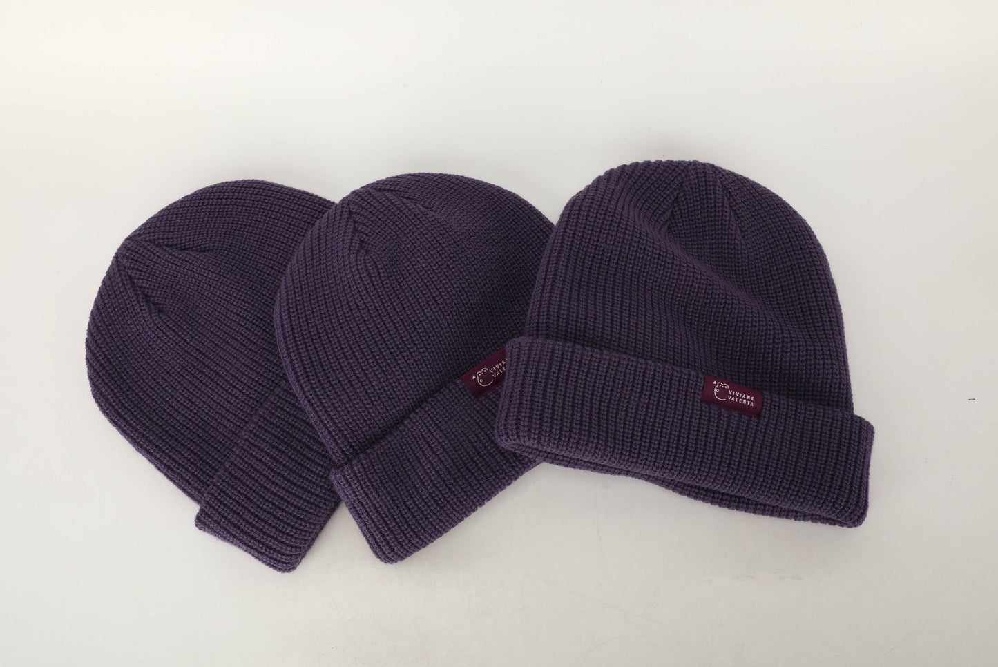 Kawaii Purple Beanie