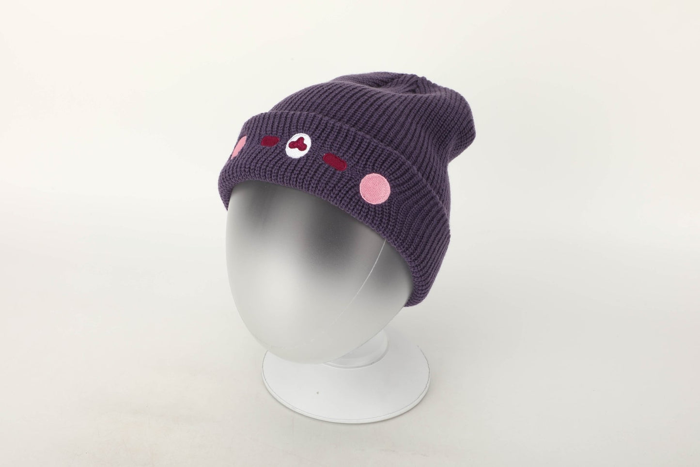 Kawaii Purple Beanie