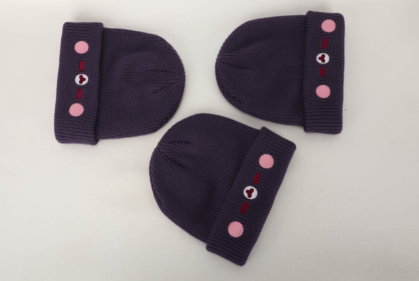 Kawaii Purple Beanie