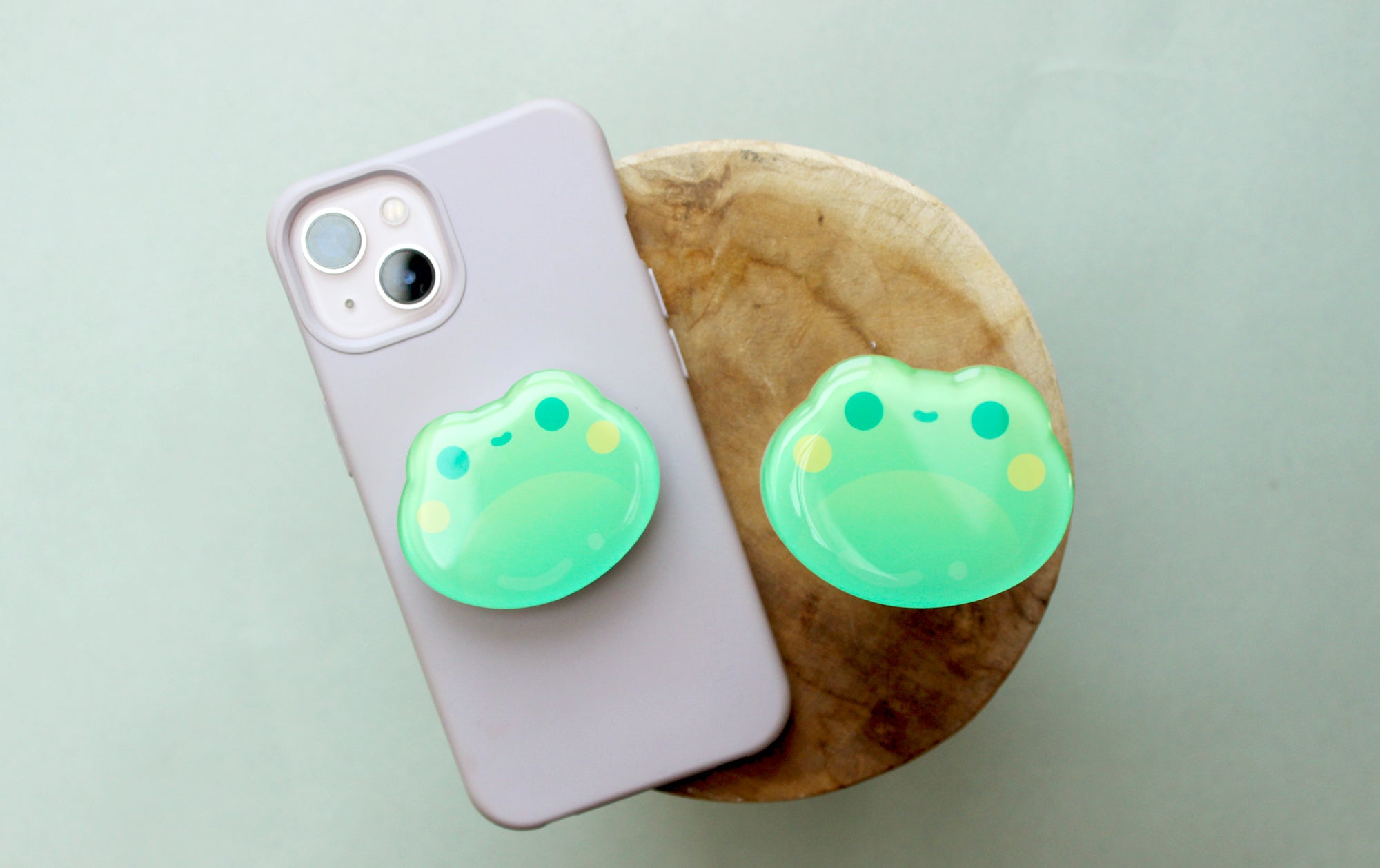 Frog Phone Charm