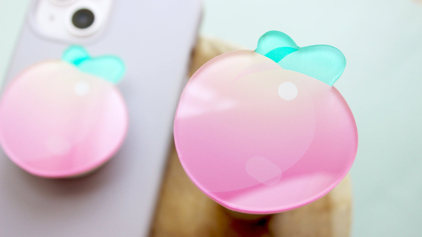 Peach Phone Charm