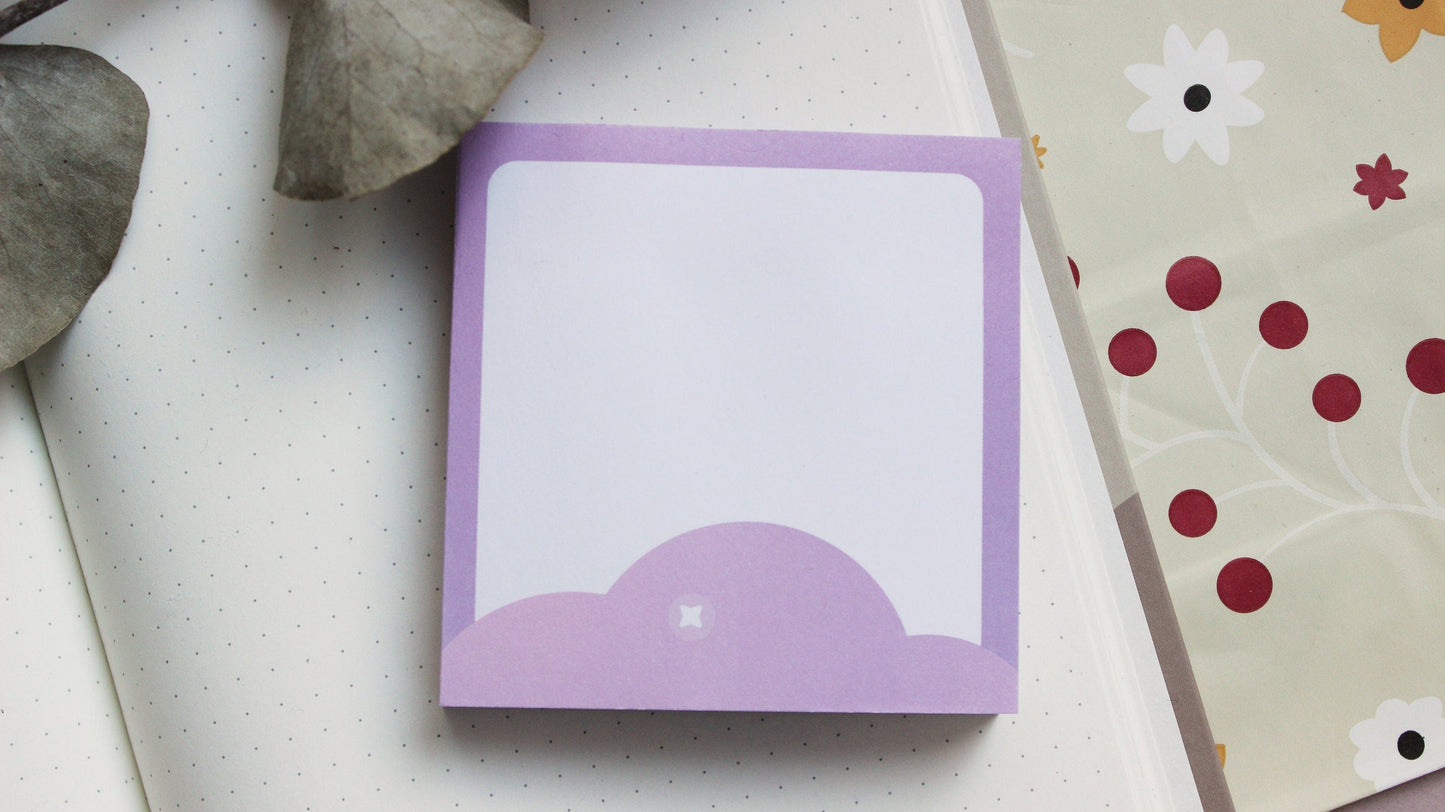 Dreamy Clouds Sticky Memo Pads