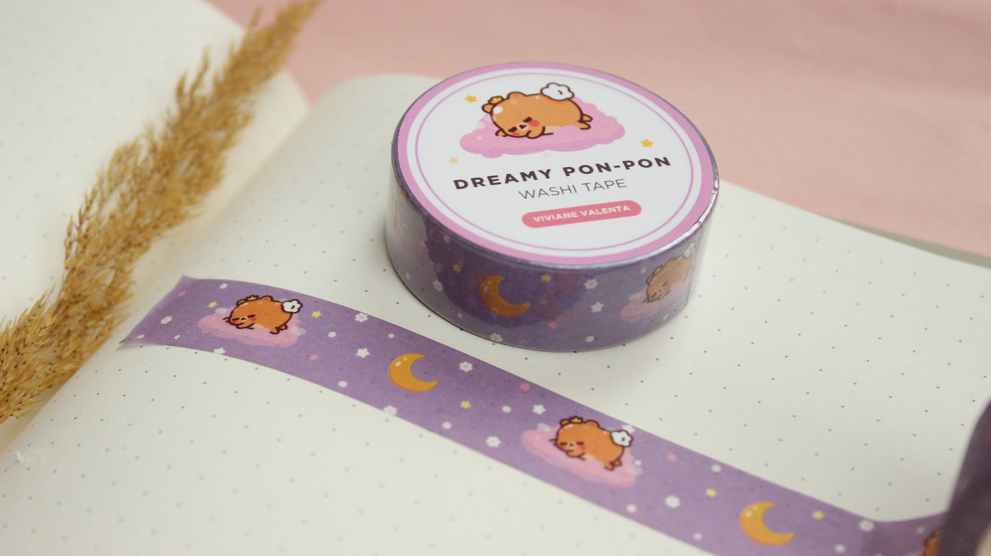 Dreamy Pon-Pon Washi Tape